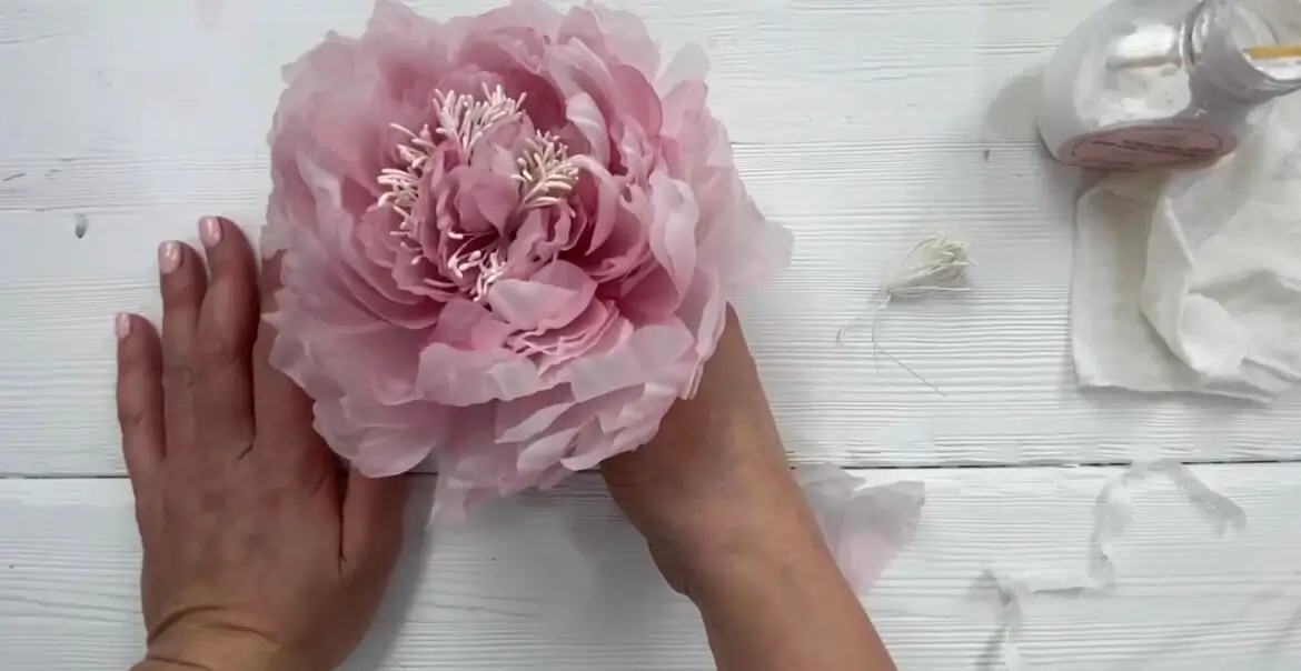 Как сделать цветы из ткани своими руками - белые, желтые, видео для начинающих