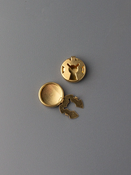 Основа для украшения на пуговицу 2 шт