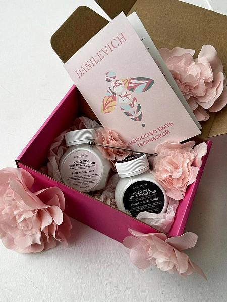 Подарочный набор "Клей для творчества Софт+Хард"