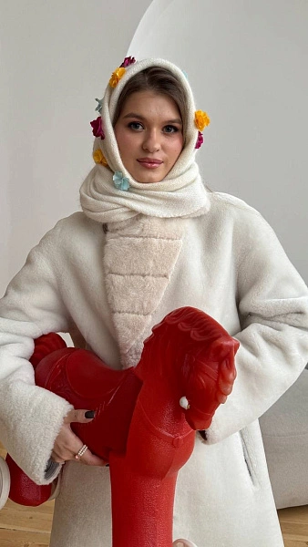 Набор для цветоделия "Цветы Молли" холодный розовый