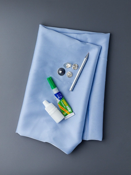 Набор для цветоделия "Цветы Молли" голубой дым