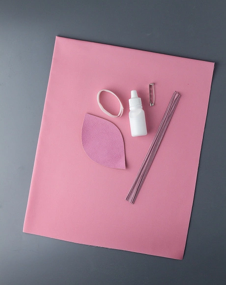 Набор для мастер-класса "Дженнифер" пастельно-розовый