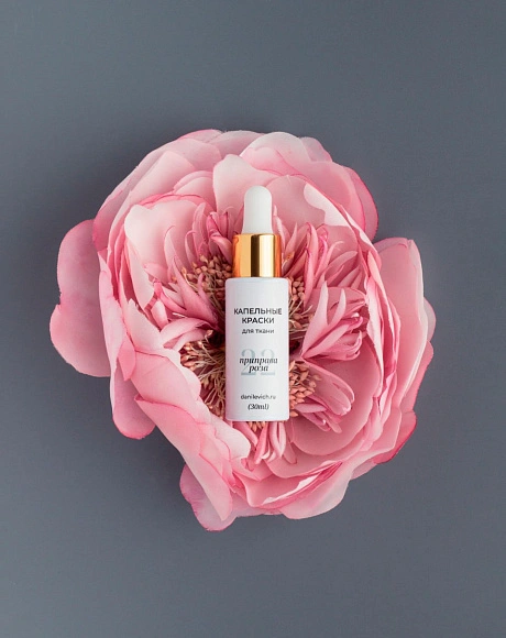 Приправа Роза - Капельная краска для шёлковой флористики