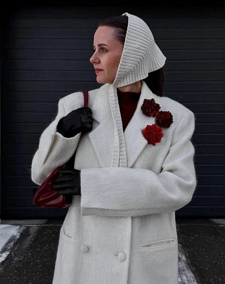 Гвоздика "Ника", шиповник