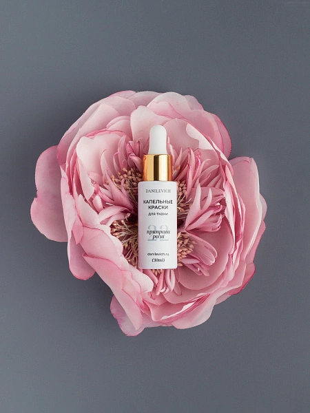 Приправа Роза - Капельная краска для шёлковой флористики