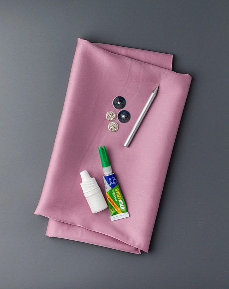 Набор для цветоделия "Цветы Молли" холодный розовый