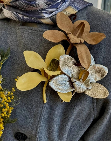 Орхидея «Лаура», золото русалки