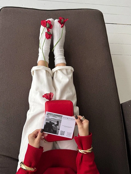 Набор для цветоделия "Красный мак"